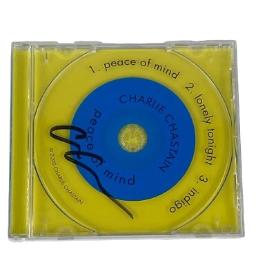 Peace of Mind by Charlie Chastain (CD, 2007) Signature on CD - Image 1 of 3