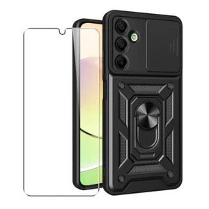 Coque Pour Samsung Galaxy A16 Housse Téléphone D'objectif D'appareil Black - Picture 1 of 5