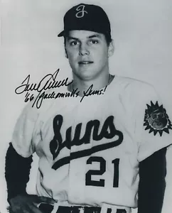 Autogramm 8x10 TOM SEAVER Jacksonville Suns Mets Foto - COA - Bild 1 von 1