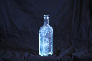 vintage antique dr. wb. caldwells medicine bottle embossed - Picture 1 of 3