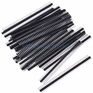 Cabezal macho separable 12 piezas 1 X 40 pines 2,54 para escudo prototipo Arduino hágalo usted mismo - Imagen 1 de 4