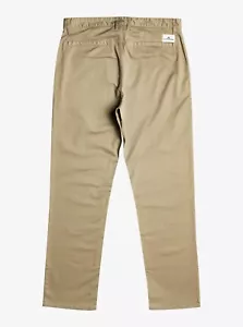 Pantalone uomo Quicksilver Everyday Union Chinos 34 EQYNP03278 TMP0/Beige dritto - Foto 1 di 10