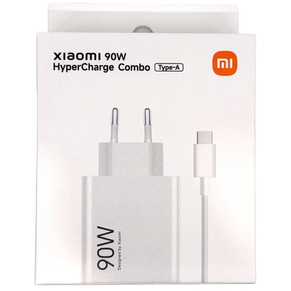 ORIGINAL Xiaomi 90W USB-C Schnell Ladegerät MDY-15-EK Poco Redmi Note Pro Ultra