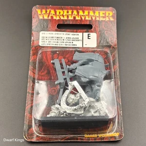 Warhammer Bretonnia Lord with Great Weapon (Vintage Metal, 5th Ed, Sealed 2000) - Afbeelding 1 van 6