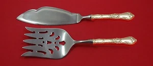 Les Cinq Fleurs by Reed and Barton Sterling Silver Fish Serving Set Custom HHWS - Picture 1 of 1