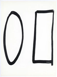 Ellsworth Kelly original lithograph 1964 d - Picture 1 of 1