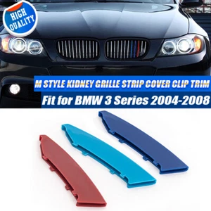 Front Grille Grill Cover Strips Clip For BMW 3 Series E90 Accessories Top - Picture 1 of 10