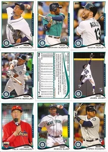 2014 Topps Seattle Mariners Complete Team Set OD + S1+S2 + Update (48) - Picture 1 of 1