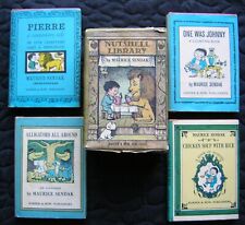 Vintage Nutshell Library Maurice Sendak 1st Ed.1962, 4 HC Books w/ Slipcase