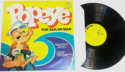 Popeye The Sailor Man Soundtrack  Musical Stories From Original TV Scripts LP - Image 1 of 4