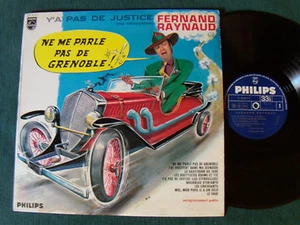 FERNAND RAYNAUD: Ne me parle pas de GRENOBLE ! - LP 1966 PHILIPS P 70417 old car - Picture 1 of 2