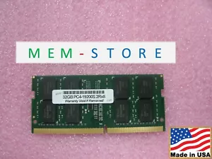 64GB 2x32GB DDR4-2400 SODIMM RAM Compatible w/ ThinkPad T580 L580 T480 Notebook - Picture 1 of 3
