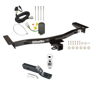 Enganche de remolque para 10-12 Lexus RX350 13-15 Exc F Sport 10-15 RX4 cableado y bola de 2" Foto 1 de 4