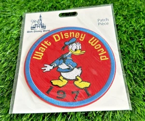 *New Disney Parks WDW 1971 50th Anniversary Donald Duck Patch Classic - Picture 1 of 1