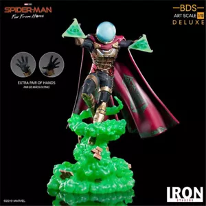 Nueva estatua de Iron Studios 1/10 de Marvel Comics Mysterio modelo pintado GK stock nuevo - Imagen 1 de 12