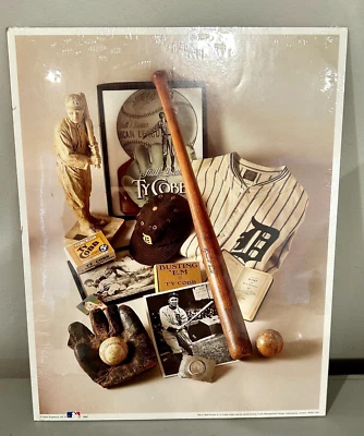 1993 MLB TY COBB #8 "THE GEORGIA PEACH" POSTER - Image 1 of 2