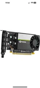 NVIDIA T1000 8GB 8 GB GDDR6 28-bit PCI Express 3.0 x 16 50W VCNT10008GB-PB - Afbeelding 1 van 1