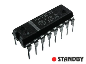 1pc HA13007 DIP16 HITACHI Monolitic bipolar high-voltage -current quad driver - Bild 1 von 1