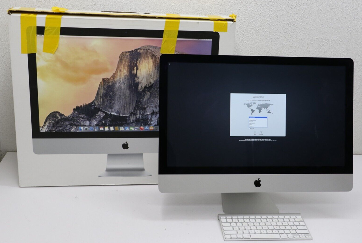 Apple iMac Mac OS X 10.10, Yosemite Apple Desktops & All-In Apple iMac Mac OS X 10.10, Yosemite Apple Desktops & All-In