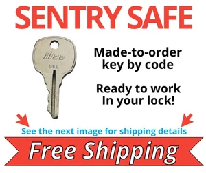 Sentry Safe Keys Firebox Cash Box Replacement Key Cut by Code C001B-C175B - Picture 1 of 4