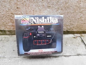 Nishika N8000 35mm Film 3D Point & Shoot Camera Boxed with Manual and Working - Picture 1 of 24