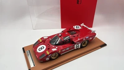  TM1202D Tecnomodel Ferrari 512S Long Tail Team SEFAC n.8 24h Le Mans 1970  - Immagine 1 di 4