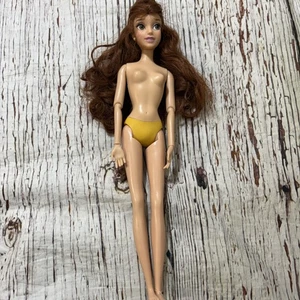 Disney Store BELLE Beauty and The Beast Barbie Doll Nude Articulated 11” - Picture 1 of 8