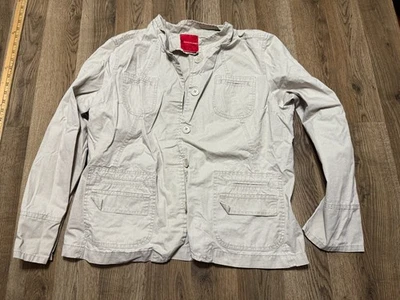 Gloria Vanderbilt  Jacket, Women's Size XL, Tan, Long Sleeve, Button Up Shirt - Image 1 of 4