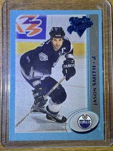 O-PEE-CHEE Premier Jason Smith Edmonton Oilers Hockey Card Blue /500 #75 - Picture 1 of 2