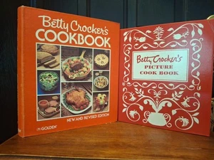 2 Betty Crocker Cookbook 1978 Red Binder Revised 5 Ring Tabs & Picture Binder CB - Picture 1 of 24