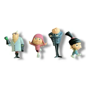 Thinkway Toys Despicable Me Minion Surprise Lot 2” Figures Lot Of 4 Edith Agnes - Picture 1 of 6