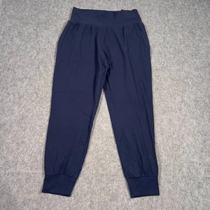 Pantaloni donna Athleta blu navy saluto alto jogger attivi taglia large - Foto 1 di 7