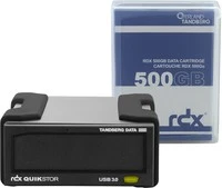 Overland-Tandberg O-T RDX Laufwerkskit mit 500GB Kassette - extern - schwarz - Bild 1 von 1