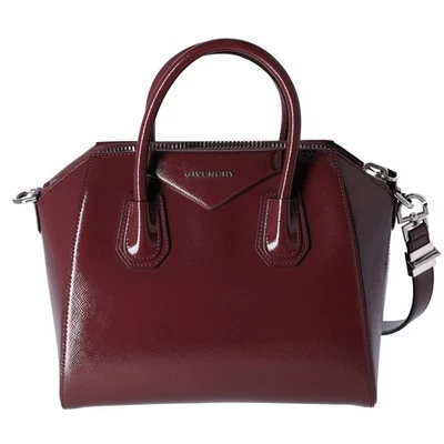 GIVENCHY Antigona Small Handbag Oxblood Patent Leather - Image 1 of 4