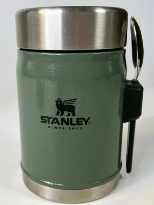 Stanley Classic Legendary Stainless Food Jar 14oz Hot & Cold Food Camping - Image 1 of 4