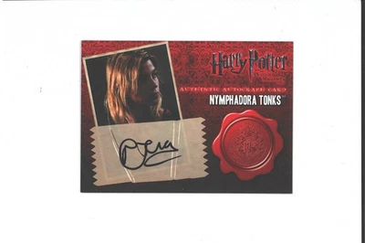 Artbox Harry Potter Autograph Natalia Tena Auto NYMPHADORA TONKS Deathly Hallows - Image 1 of 3