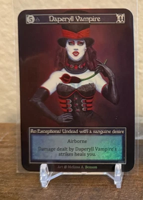 Sorcery Contested Realms - Beta - Daperyll Vampire Foil NM - Image 1 of 2