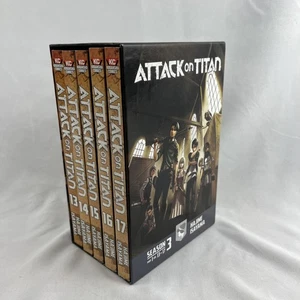 Attack On Titan: Manga Box Set Volumes 13-17 by Hajime Isayama - Picture 1 of 3
