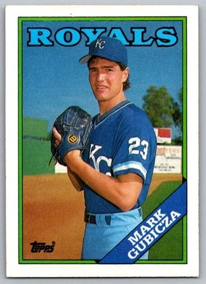 1988 Topps Mark Gubicza Kansas City Royals #507 - Image 1 of 2