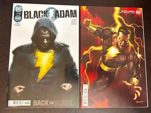 BLACK ADAM #1 (DC Comics 2022) -- 1st Printing + Parrillo VARIANT -- Set of 2 - Picture 1 of 2