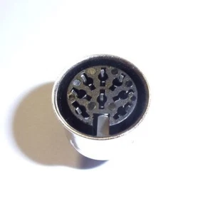 1 x Mab 8 SV - Prise montage panneau 8 contacts femelle 931 735-200 - HIRSCHMANN - Photo 1/5