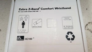 Genuine Zebra Z-Band Comfort WristBand 10016736K For HC100 Brand New See Pic - Picture 1 of 3