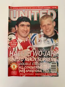 REVISTA OFICIAL MANCHESTER UNITED Vol 2 Nº 6 JUNIO 1994 FANZINE FUTBOL - Imagen 1 de 8