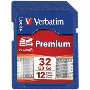VERBATIM 96871 Class 10 Sdhc Card 32Gb - Picture 1 of 2