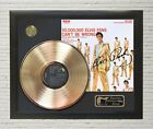 Elvis Presley gerahmt schwarz Holz Reproduktion Signature Gold LP Display 