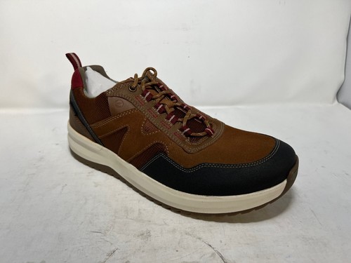 Clarks Uomo Wellman Trail Ap impermeabile Oxford marrone scuro taglia 13 M