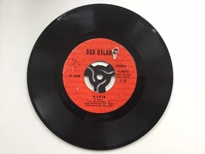 BOB DYLAN “WIGWAM” 1970 USA 7” Single Record IMPORT DRILL HOLE 1A/1B FREEUKPOST - Picture 1 of 5