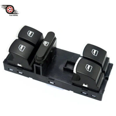Interruptor de ventana eléctrica 3C8959857 para VW PASSAT Jetta Golf Tiguan Seat ALTEA IBIZA Foto 1 de 4