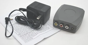 RCA COMPOSITE VIDEO/AUDIO RF MODULATOR TO CHANNEL 3 OR 4 DVD GAME CONSOLES CATV - Picture 1 of 3