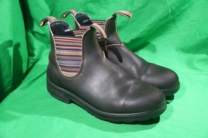 Botas Chelsea Blundstone Cuero Marrón Arco Iris AUS 6.5 / EE. UU. Mujer 9.5 - Imagen 1 de 9